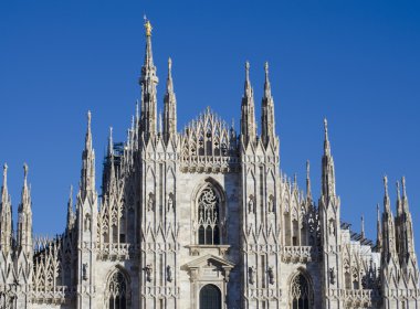 Milan katedral güzel bir bakış