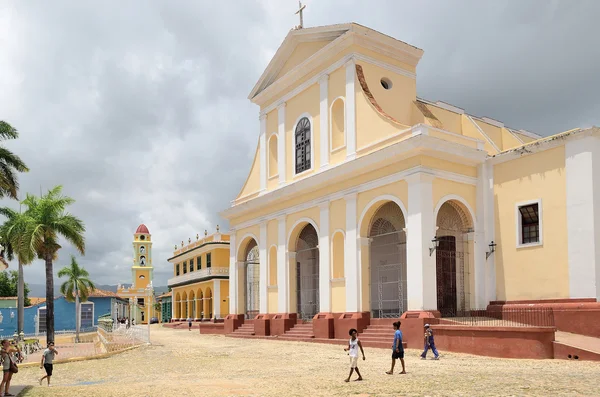 Mensen in Trinidad, Cuba op 3 mei 2014. — Stockfoto