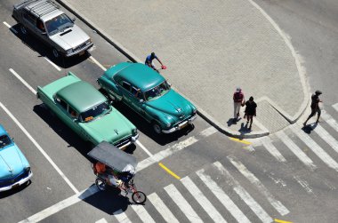 Üstten Görünüm geçiş yolu.