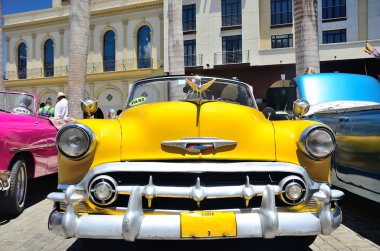 Havana'da Retro araba.