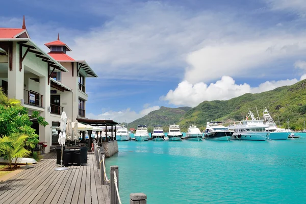 Mahe, seychellen - 30. august 2013 — Stockfoto