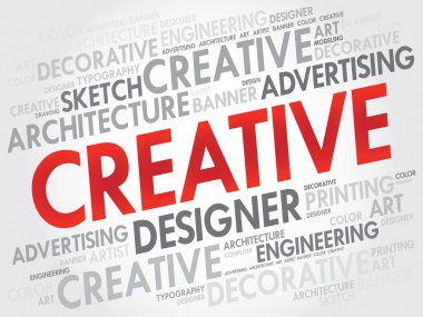 Yaratıcı kelime bulutu