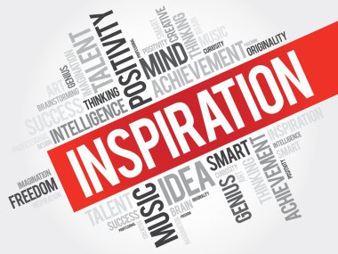 İlham kelime bulutu