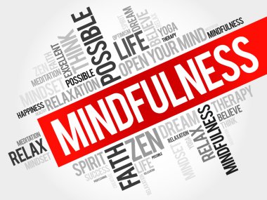 Mindfulness kelime bulutu