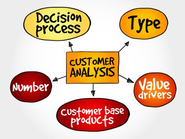 Müşteri analizi zihin haritası