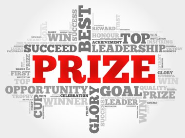 Ödül kelime bulutu