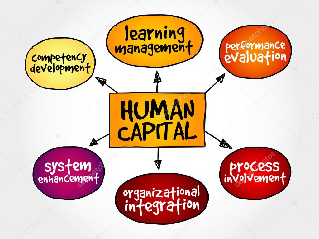 Human capital mind map