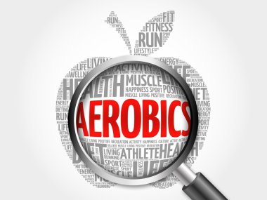 Aerobik apple kelime bulutu