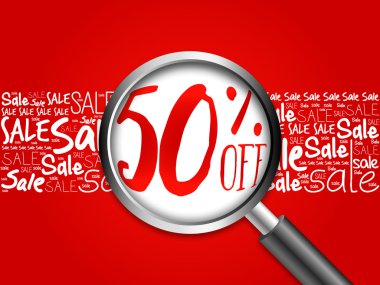%50 off Satılık kelime bulutu