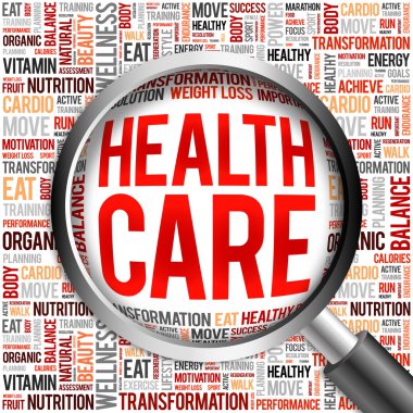 Sağlık kelime bulutu