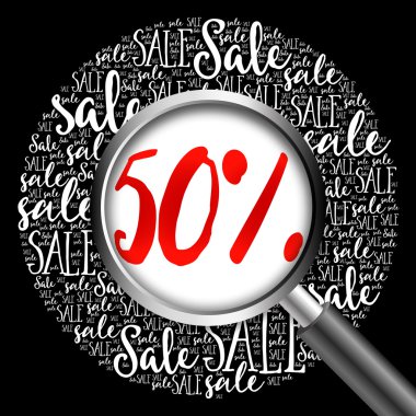 yüzde 50 satış kelime bulutu