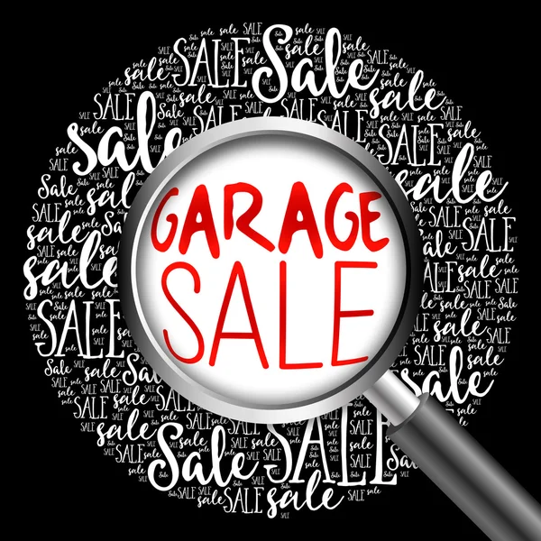 GARAGE SALE word cloud