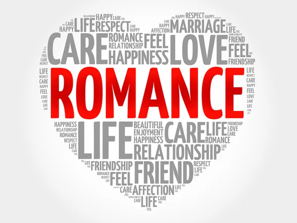Coração conceito Romance —  Vetores de Stock