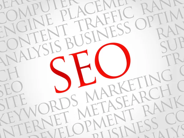 SEO (поисковая оптимизация ) — стоковый вектор