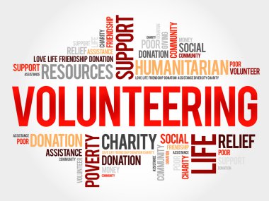 Kelime bulutu gönüllü