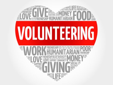 Kelime bulutu gönüllü