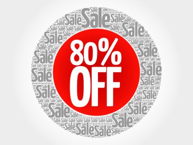 % 80 damga kelime bulutu