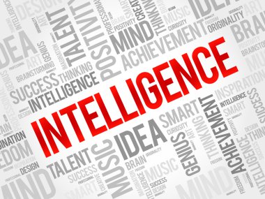 İstihbarat kelime bulutu