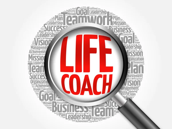 Life Coach word cloud — Stockfoto
