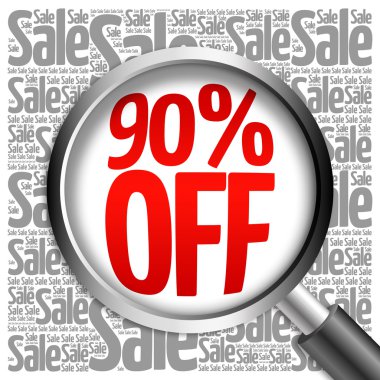 %90 off Satılık kelime bulutu