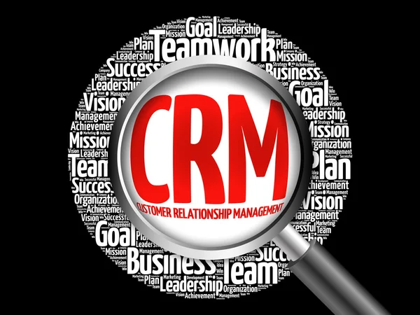 CRM - Gestione delle relazioni con i clienti — Foto Stock