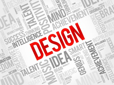Tasarım kelime bulutu