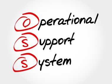 OSS - operasyonel destek sistemi