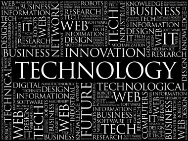 teknoloji kelime bulutu