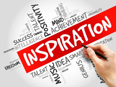 İlham kelime bulutu