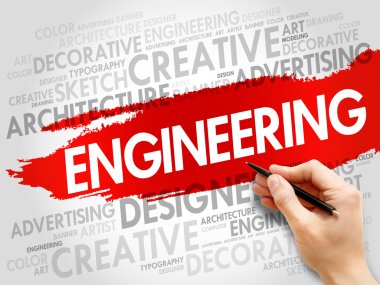 Mühendislik kelime bulutu