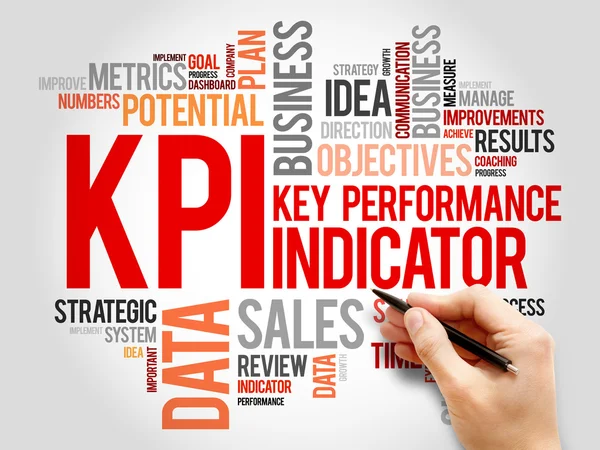 Kpi - indicador de rendimiento clave —  Fotos de Stock