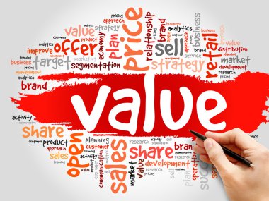 değer kelime bulutu