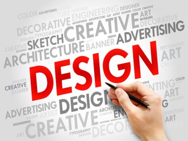 Tasarım kelime bulutu