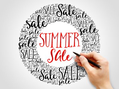 Yaz Satılık bulut kelime