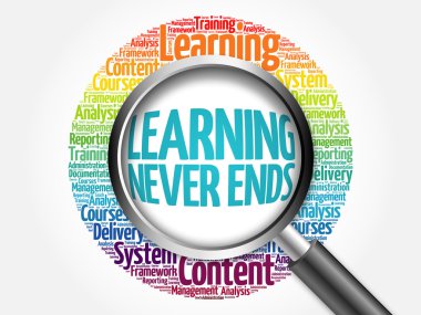 Öğrenme Never Ends kelime bulutu