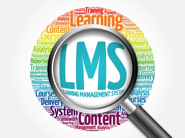 Система управління навчання (Lms) — стокове фото