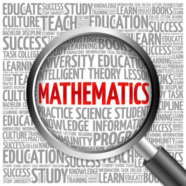 Matematik kelime bulutu