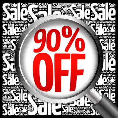 %90 off Satılık kelime bulutu