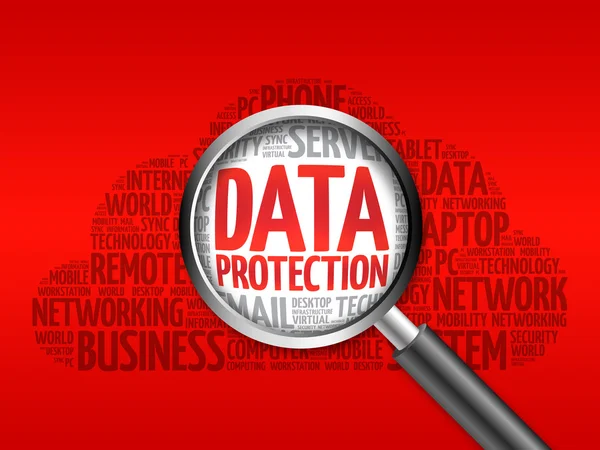 Data Protection word cloud — Stock Photo, Image