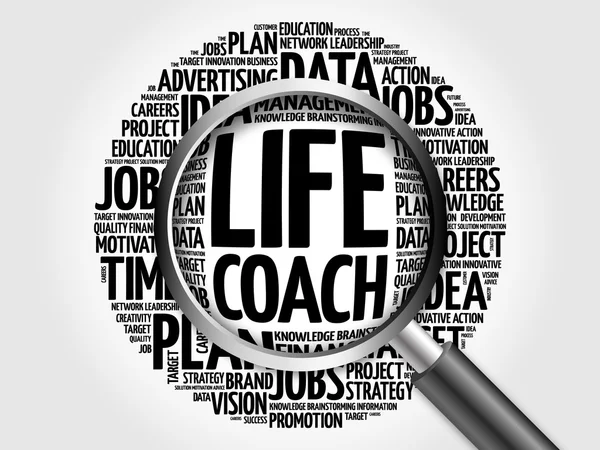Life Coach word cloud — Stock Photo, Image