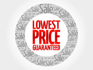 En düşük fiyat garantisi kelime bulutu