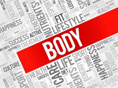 Cesedi sözcük bulut arka plan