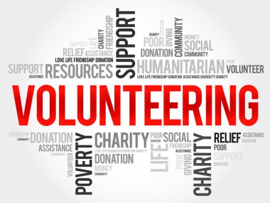 Kelime bulutu gönüllü