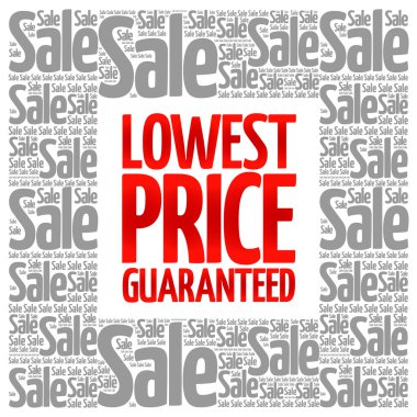 En düşük fiyat garantisi kelime bulutu