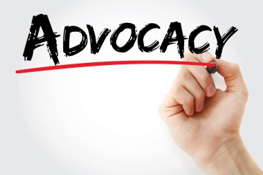 el yazılı savunma marker ile