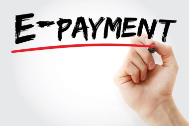 e-ödeme marker ile yazma el