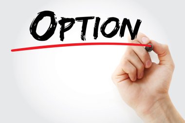 el ile kırmızı işaret seçeneği yazısı