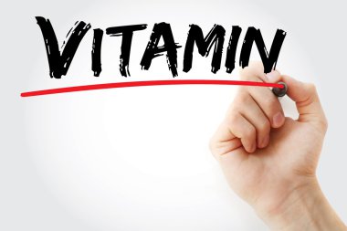 Vitamin marker ile yazma el