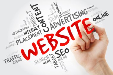 El yazma web sitesi kelime bulutu