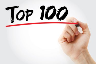 Top 100 marker ile yazma el